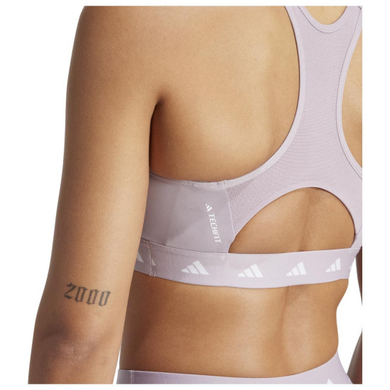 Adidas Γυναικείο μπουστάκι Powerreact Training Medium-Support Techfit Bra Adidas Γυναικείο μπουστάκι Powerreact Training Medium-Support Techfit Bra